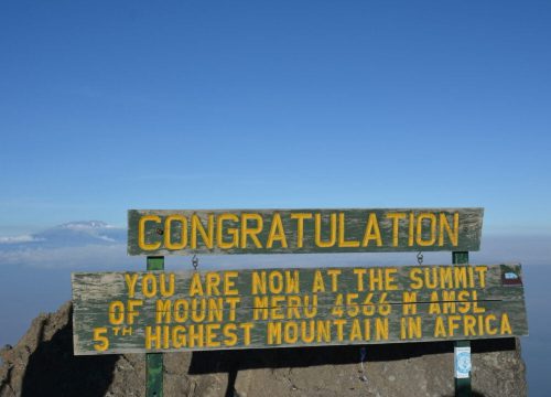 Beklimming van de Mount Meru