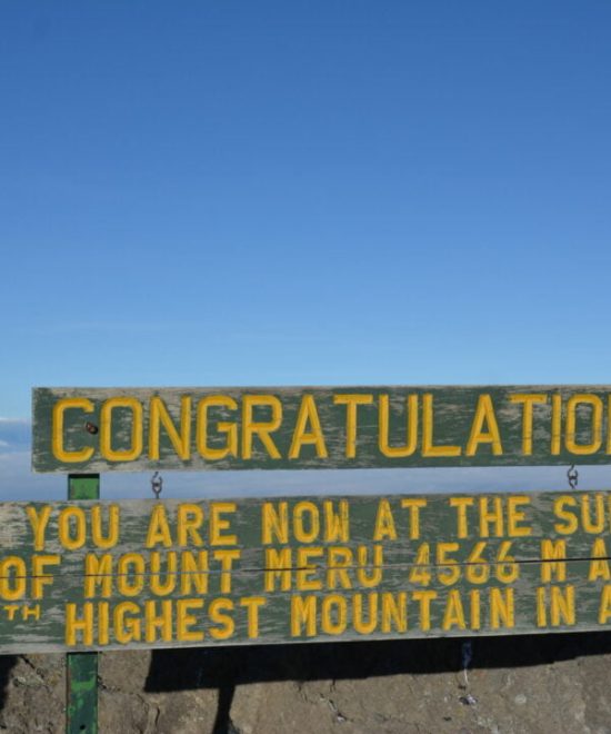 Beklimming van de Mount Meru