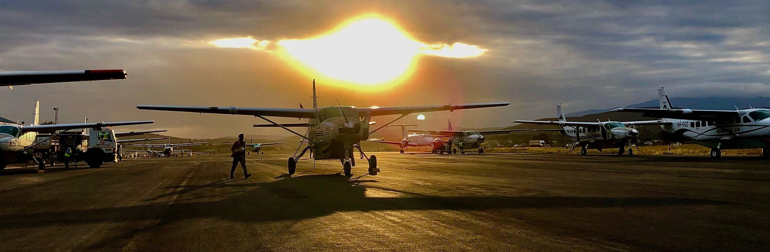 Avion Déjeuner Zanzibar
