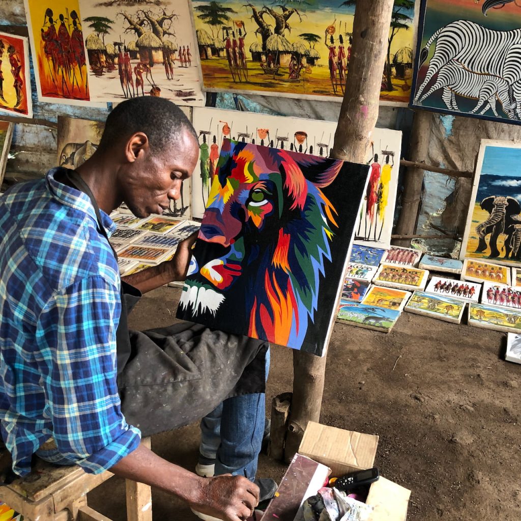 Artiste peintre Tanzanie
