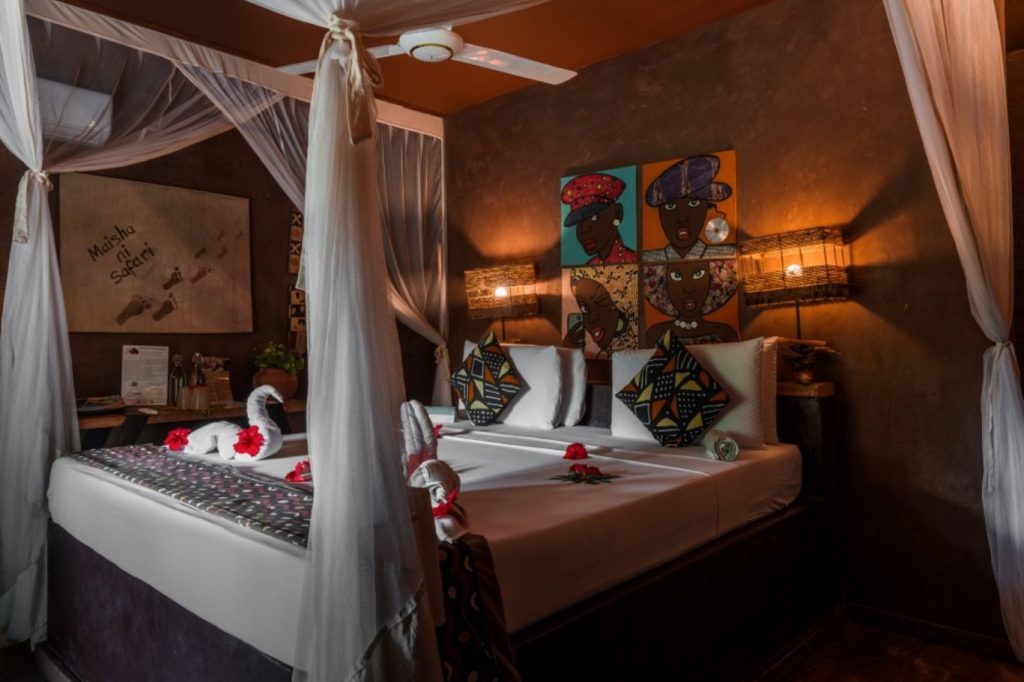 Zimmer im Mwezi Boutique Resort