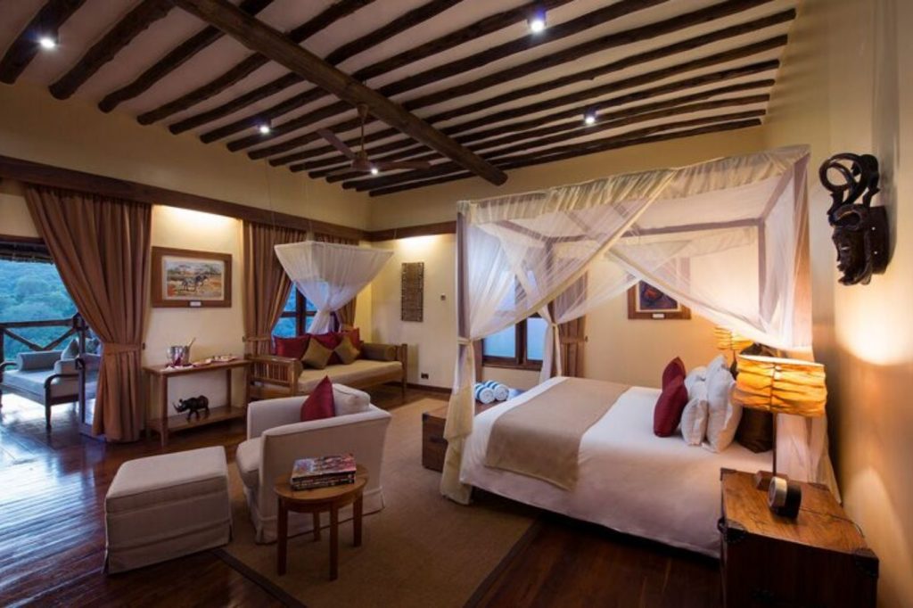 Neptun-Zimmer Ngorongoro Luxury Lodge