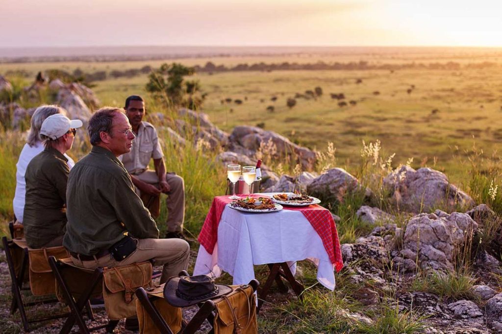 Tarangire Treetops Tansania Mahlzeit