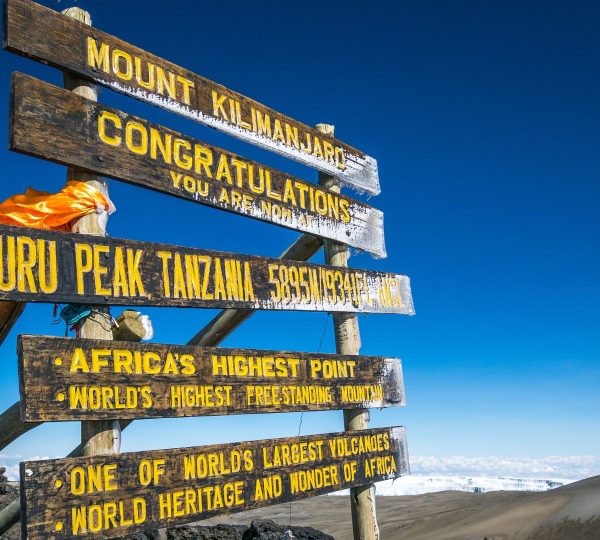 Uhuru Peak Kilimandscharo